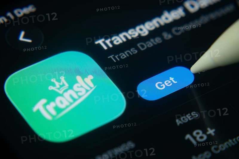 Dhaka, Bangladesh- 01 Dec 2025: A close-up of the Translr app icon in the App Store on an iPad screen