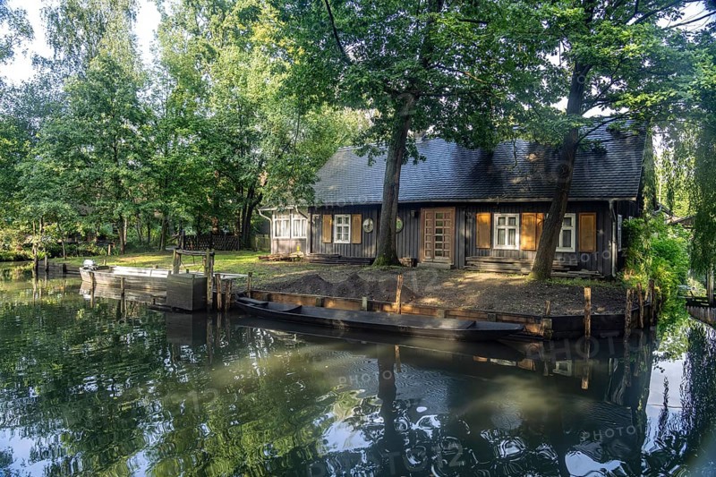Open-air museum beim Spreewalddorf Lehde, Lübbenau/Spreewald, Brandenburg, Germany