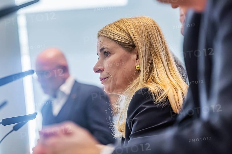 Evelyn Palla, CEO of DB. portrait. Special meeting of the Stuttgart Steering Committee 21 Stuttgart, Baden-Württemberg, Germany