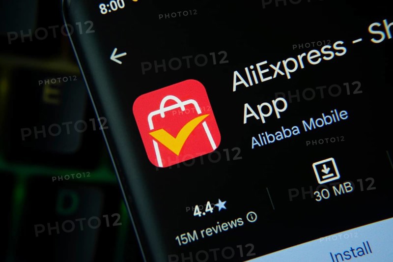 Dhaka, Bangladesh- 21 Nov 2025: AliExpress app from Google Playstore is displayed on a smartphone screen