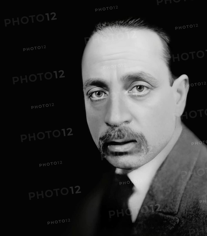 Portrait of Rainer Maria Rilke, 1875 – 1926, Austrian poet and novelist, digitally edited