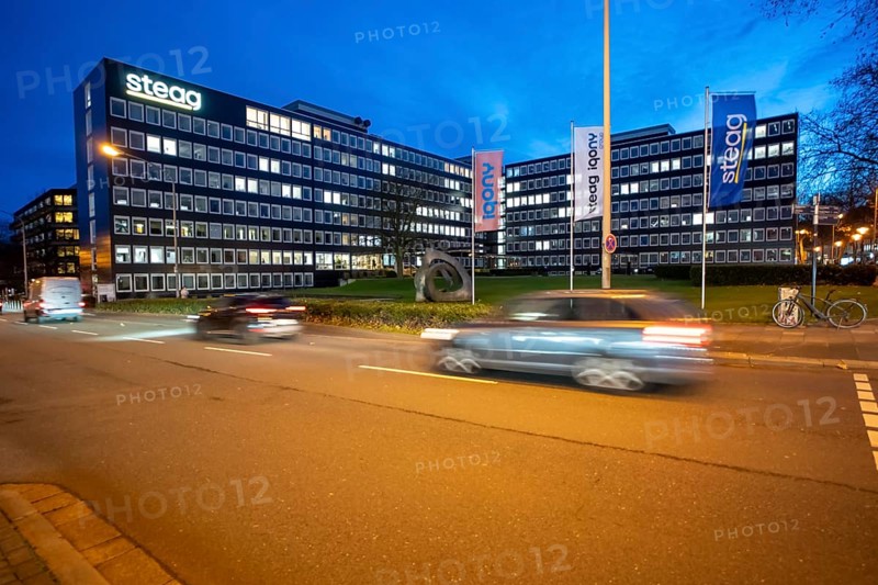 STEAG headquarters in Essen-Rüttenscheid, on Rüttenscheider Straße, STEAG operates coal-fired power plants at 6 locations, energy companies, Essen, North Rhine-Westphalia, Germany