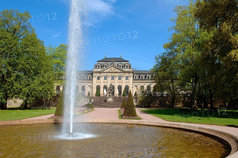 Castle Park, Fulda City Palace, Hesse, Germany