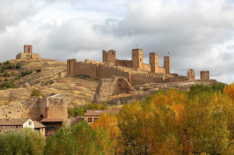 Castle of Molina de Aragón, Guadalajara province, Castile-La Mancha, Spain
