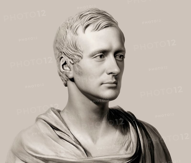 Sir Thomas Stamford Bingley Raffles, 1781 – 1826, British colonial official, governor of Java, Dutch East Indies and lieutenant-governor of Bencoolen, digitally edited