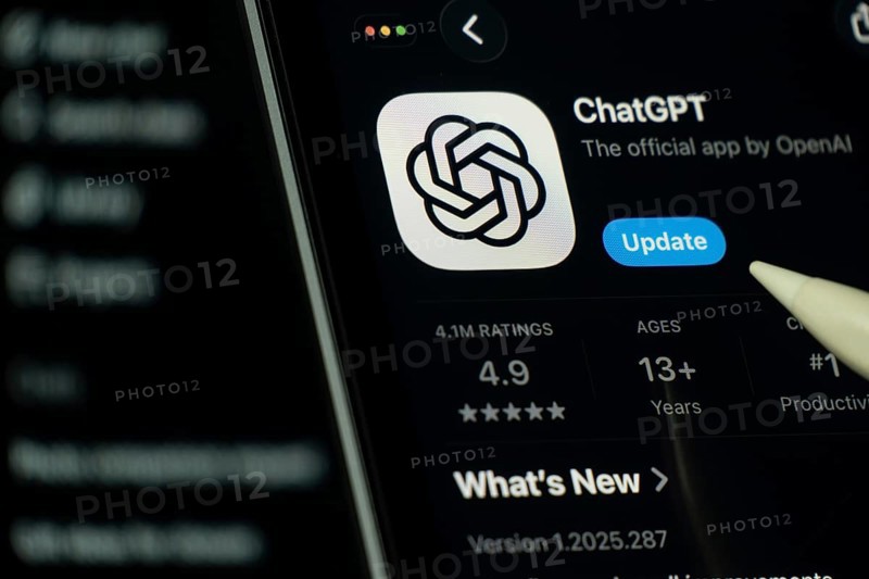 Dhaka, Bangladesh- 24 Oct 2025: A iPad screen displaying the ChatGPT app on App store
