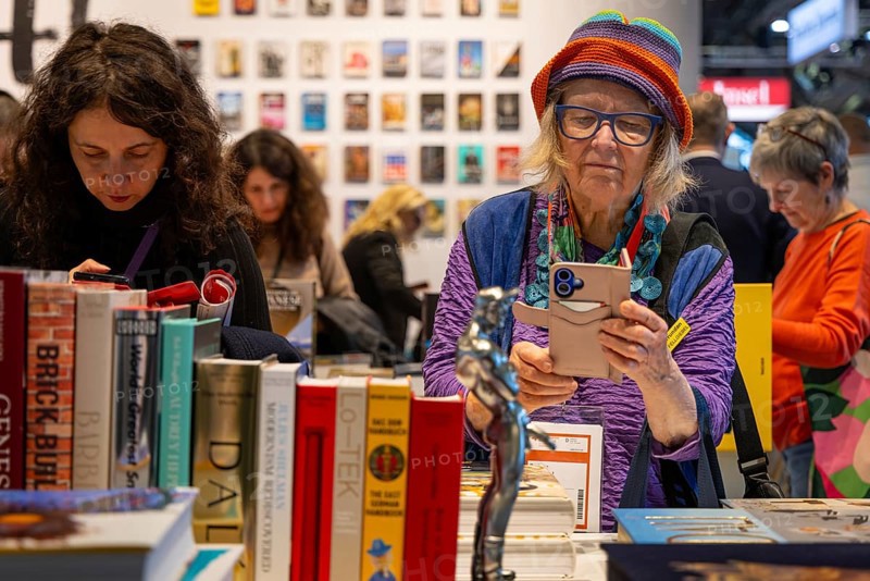 The 77th Frankfurt Book Fair takes place from 15 - 19 October 2025, Exhibition Grounds, Frankfurt am Main, Hesse, Germany