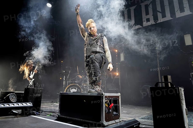 Johannes Johnny Stecker, Singer, Soulbound, Metal Band, D, live at Columbiahalle Berlin on 10 October 2025