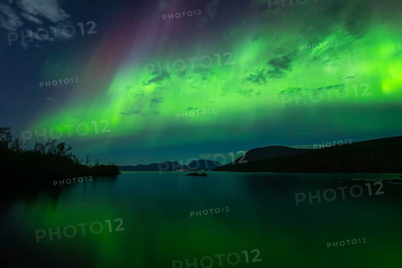 Magical Northern Lights over Abisko, Lapporten and Lake Torneträsk