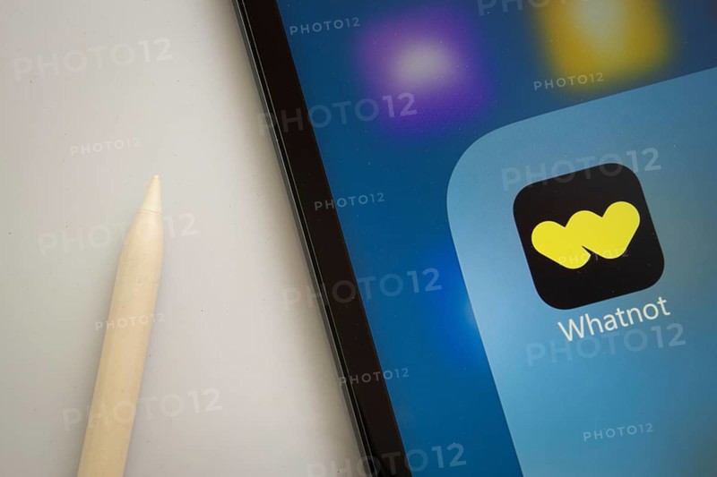 Dhaka, Bangladesh- 18 March 2025: A close up of an iPad screen displaying the Whatnot app