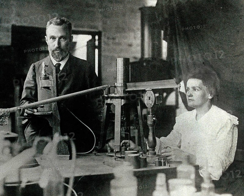Marie and her man Pierre Curie in the laboratory. Around 1904 Marie Curie was a chemist and physicist of Polish descent. She coined the term “radioactive” to describe radiation. Together with her man and Henri Becquerel, she received the Nobel Prize in Physics on a pro rata basis. In 1911, she and her man received the Nobel Prize in Chemistry for the discovery of the chemical elements polonium and radium. Marie Curie is one of the five people who have received a Nobel Prize several times. She also received Nobel Prizes in two different subject areas. An absolute exceptional scientist. research, science, contemporary history, historical