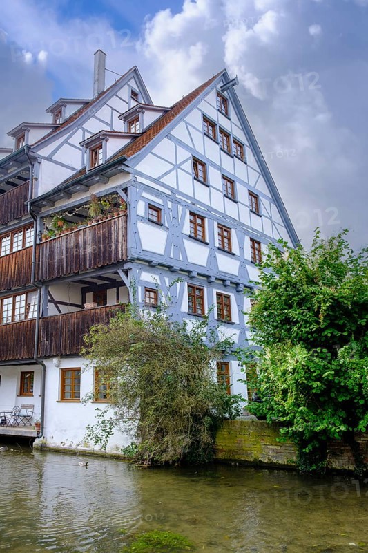 Fischerviertel, Ulm, Baden-Württemberg, Germany