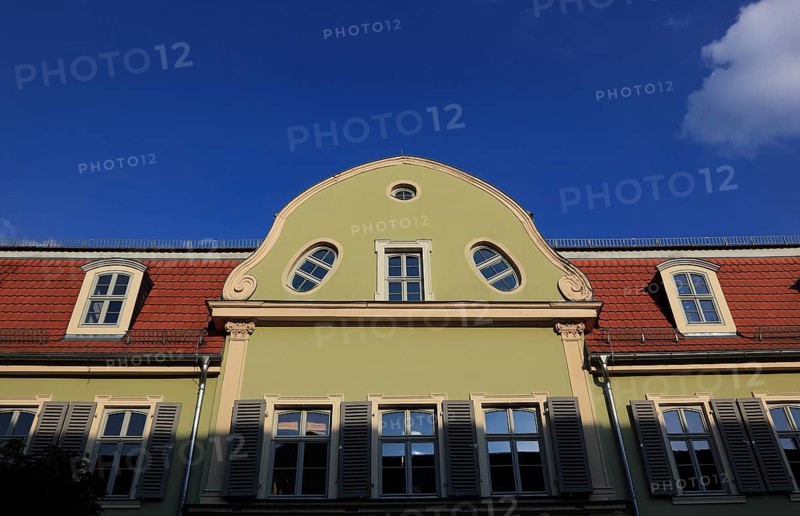 House in the old town, Rudolstadt, Saalfeld-Rudolstadt district, Thuringia, Germany