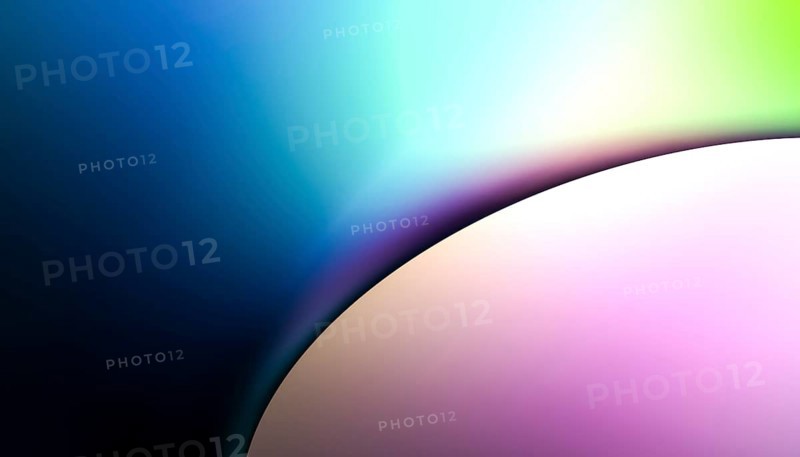 An abstract digital illustration featuring a spherical gradient with vibrant colors blending into a dark backdrop. This visual can be used for graphic designs, wallpapers, or creative projects