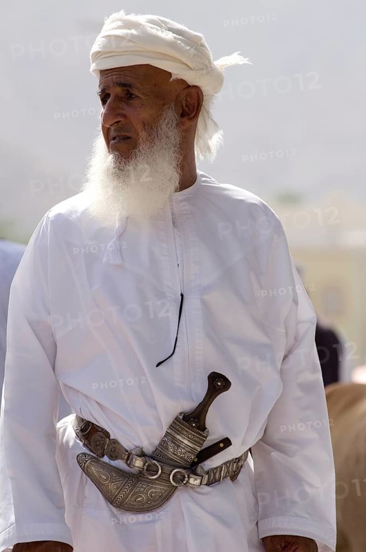 Nizwa, Oman. May 30th 2014 Omani Farmers Nizwa Cattle market Oman