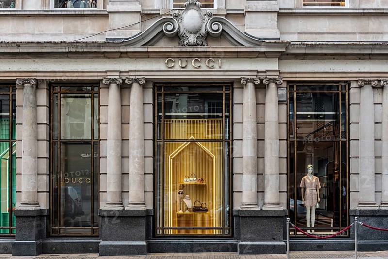 London, United Kingdom. August 2nd 2023 Tiffany and Co. Luxury Brand Store Front. Shopping in Old Bond Street, London, England