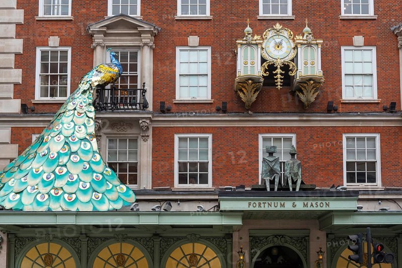 London, United Kingdom. August 2nd 2023 Fortnum and Mason. Luxury Brand Store Front. Shopping in Piccadilly, St.James's, London, England
