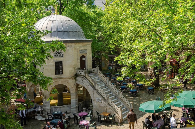 Bursa, Turkey. April 21st 2014 Koza Han, Bursa City, Turkey