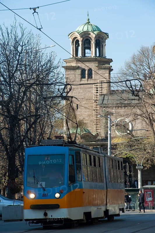 Sofia, Bulgaria, June 4th 2019 Street Scenes of Downtown Sofia, Bulgaria