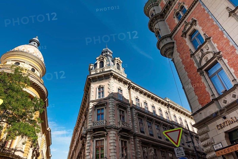 Budapest, Hungary. October 1st 2023 Beautiful architecture of District V, heart of Budapest and the political, financial, commercial and touristic centre of Hungary