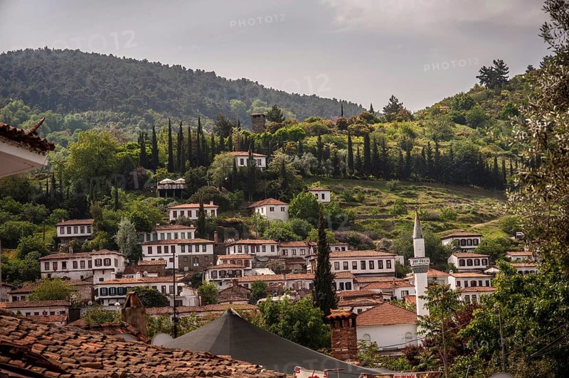 Sirince Village, Selcuk, Izmir Turkey. May 1st 2017. Sirince a pretty hillside Village near Selcuk in Izmir Turkey
