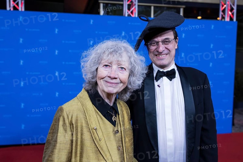 Ulrike Ottinger (director, screenwriter) and Alexander Dumreicher-Ivanceanu (Austrian film producer) on the red carpet in front of the premiere of the film Die Blutgräfin at the Berlinale in the Zoo Palast on 16.02.2026. The 76th Berlin International Film Festival will take place from 12 to 22 February 2026