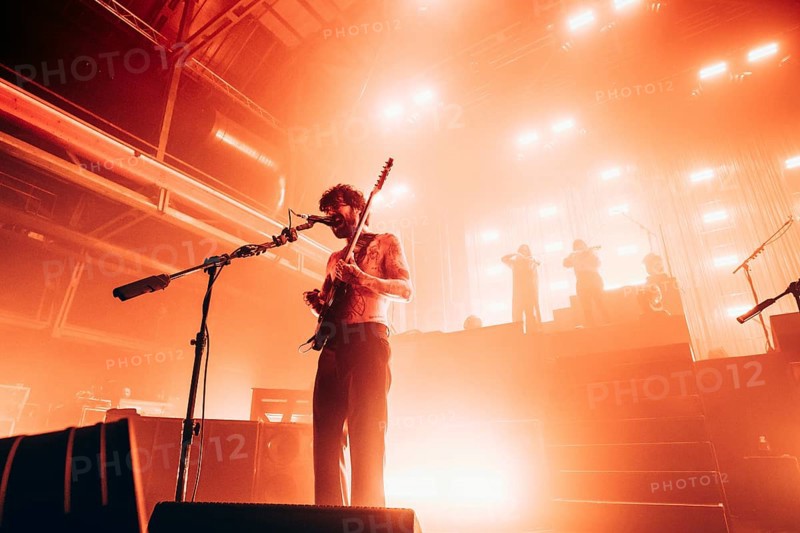 Simon Neil, singer and guitarist of Biffy Clyro live at Zenith in Munich on 12.02.2026