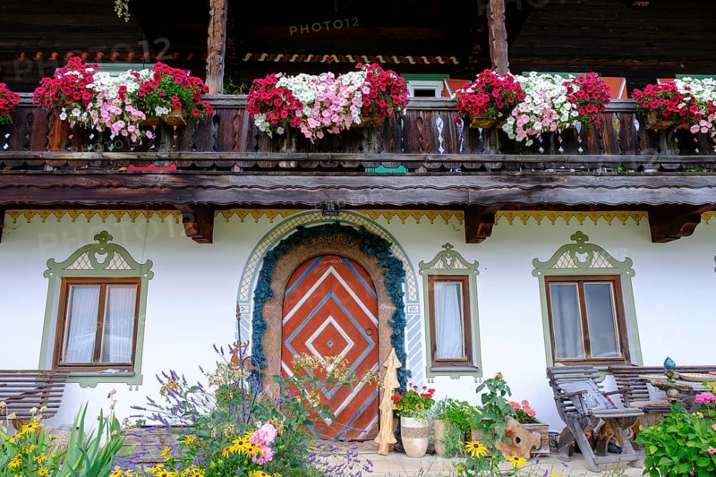 Bauernhof, Brandstett, Ruhpolding, Chiemgau, Upper Bavaria, Bavaria, Germany