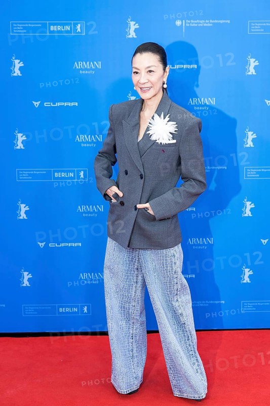 Michelle Yeoh in front of the premiere of the film Everything Everywhere All At Once at the Berlinale at the Berlin Zoo Palast on 13.02.2026. The 76th Berlin International Film Festival will take place from February 12 to 22, 2026
