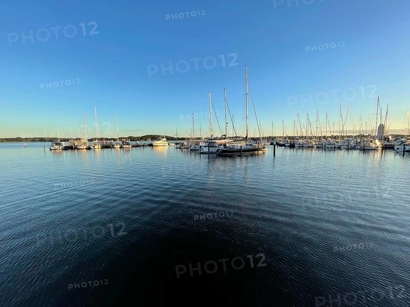 Harbour, Eckernförde, Schleswig-Holstein, Baltic Sea, Germany
