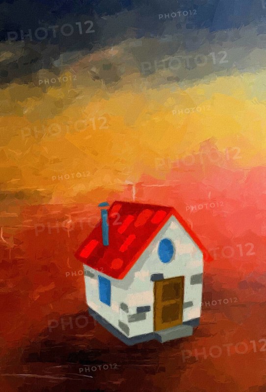 Little house illustration