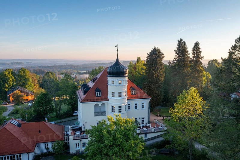 Parkvilla, Bad Heilbrunn, Upper Bavaria, Bavaria, Upper Bavaria, Bavaria, Germany