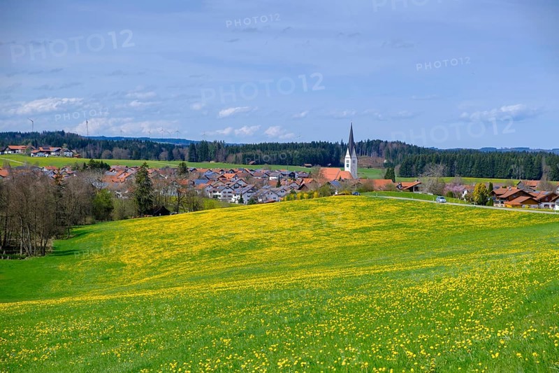Wald an der Wertach, Ostallgäu, Swabia, Bavaria, Germany