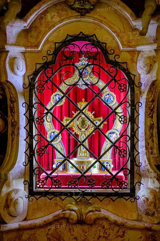 Heilig Kreuz, Gottesberg Salvatorian Abbey, Bad Wurzach, Upper Swabia, Swabia, Baden-Württemberg, Germany