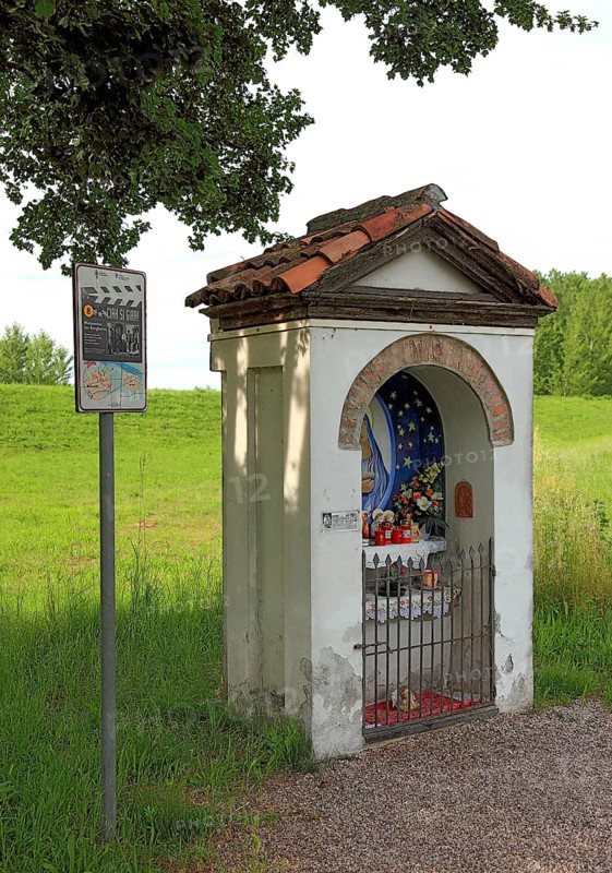 Known from the Don Camillo films, the Madonnina of Borghetto near the village of Brescello, Emilia-Romagna, Italy