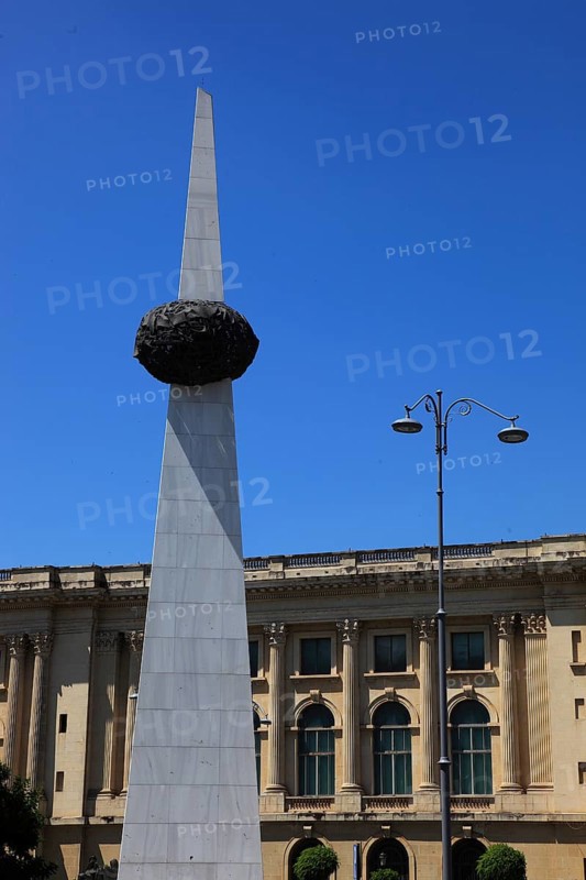 Romania, capital Bucharest, Bucuresti, Revival Monument, Memorialul Renasterii on Revolution Square