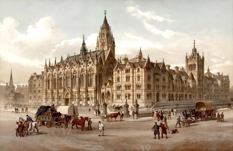 Columbia Market, Bethnal-Green, 19th century, London, England, United Kingdom