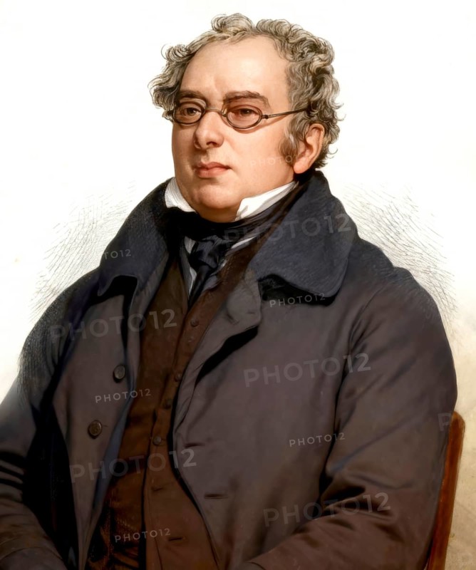 Isaac D'Israeli, 1766-1848, a British writer, scholar and man of letters