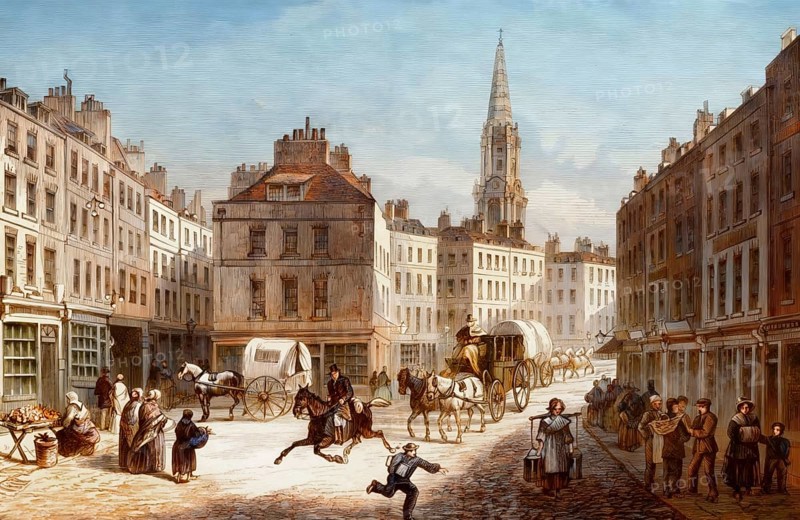 Middle Row St. Gilgen, London, England, 18th century