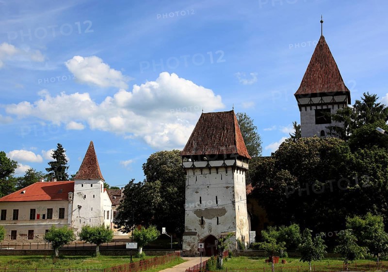 Agnetheln fortified church, Biserica fortificata din Agnita, in the Harbach Valley in Sibiu district in Transylvania, is one of the oldest German settlements in Transylvania, Romania