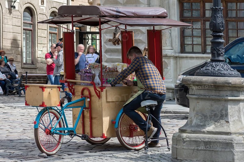 Candy Bike, Lviv, Ukraine