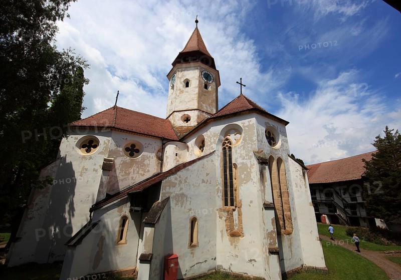 Fortified church of Tartlau, Prejmer, one of the best preserved fortified churches in Transylvania, Romania