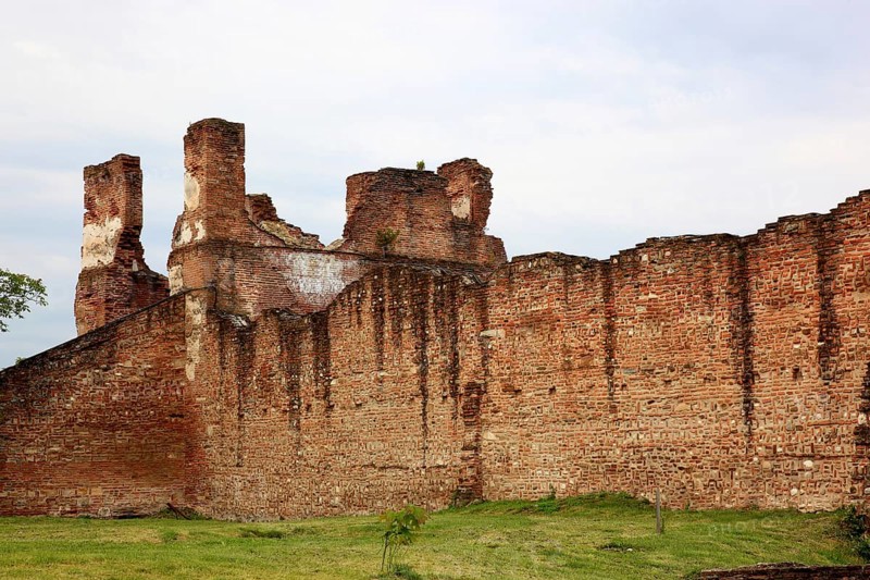 Part of the princely court, in Targoviste, once the residence of Wallachian princes, including Vlad III Dracula, better known as Vlad the Impaler, Wallachia region, Romania