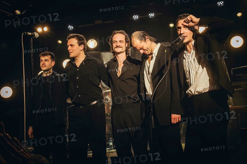 Singer Ben Hartmann and pianist Johannes Aue from Billions live on 10 years of cocaine and raspberry ice cream tour 2026 in Berlin's ballroom Kreuzberg on 05.02.2026