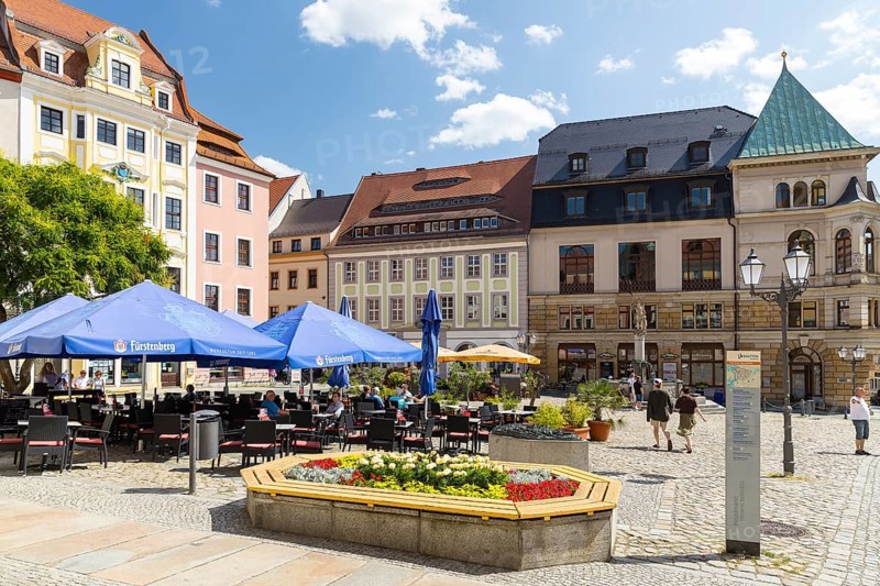 Hauptmarkt Bautzen, Upper Lusatia, Saxony, Germany