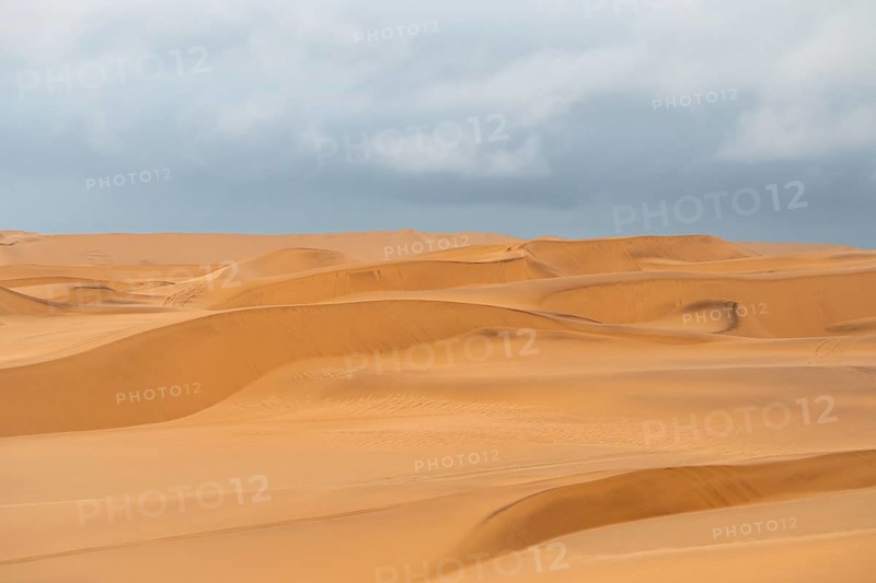 Sand dunes of the Namib Desert near Walvis Bay, Namibia