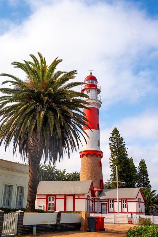 Lighthouse from 1902, Swakopmund, Erongo Region, Namibia