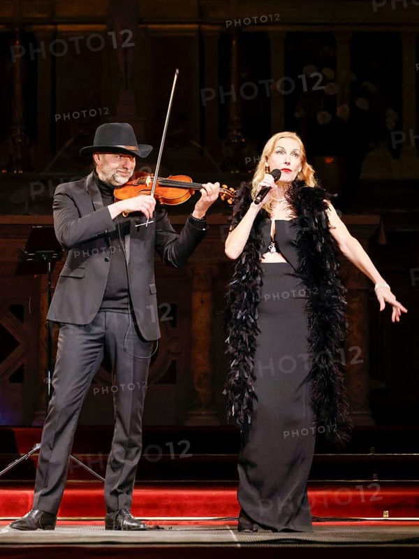 Ute Lemper in Berlin Cathedral on 06.02.2026 with the program Rendezvous with Marlene in honor of Marlene Dietrich's 125th birthday