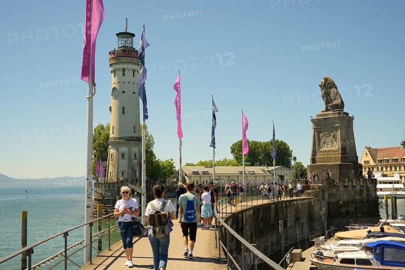 Lindau, harbour, Lake Constance