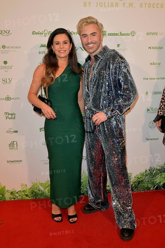 Angelique Geray, Daniel Johnson at the 8th jungle party for the start of the RTL show Ich bin ein Star - Get me out of here! at the JW Marriott Hotel, Berlin, 23.01.2026